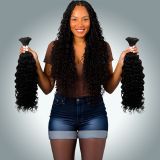 Single Drawn Bulk Hair Extensions